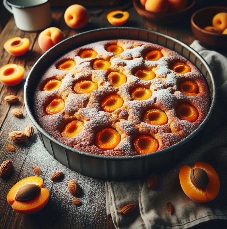 Quick Apricot Cake