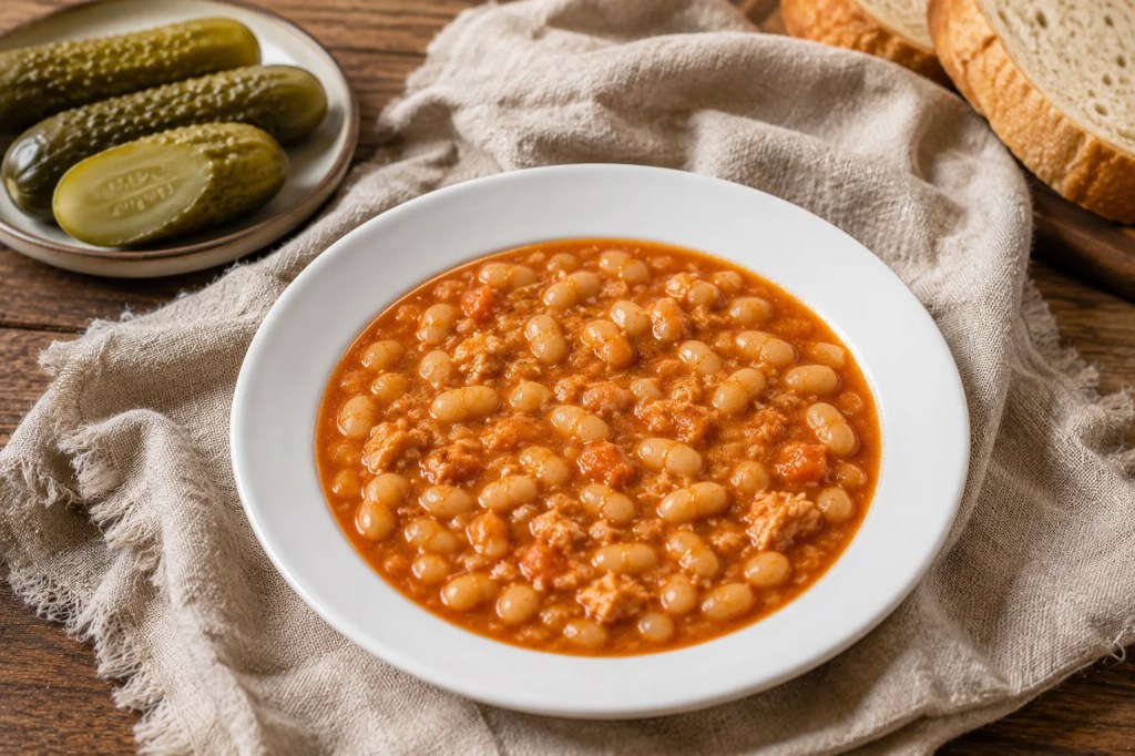 Light Polish Bean Stew with&nbsp;Chicken