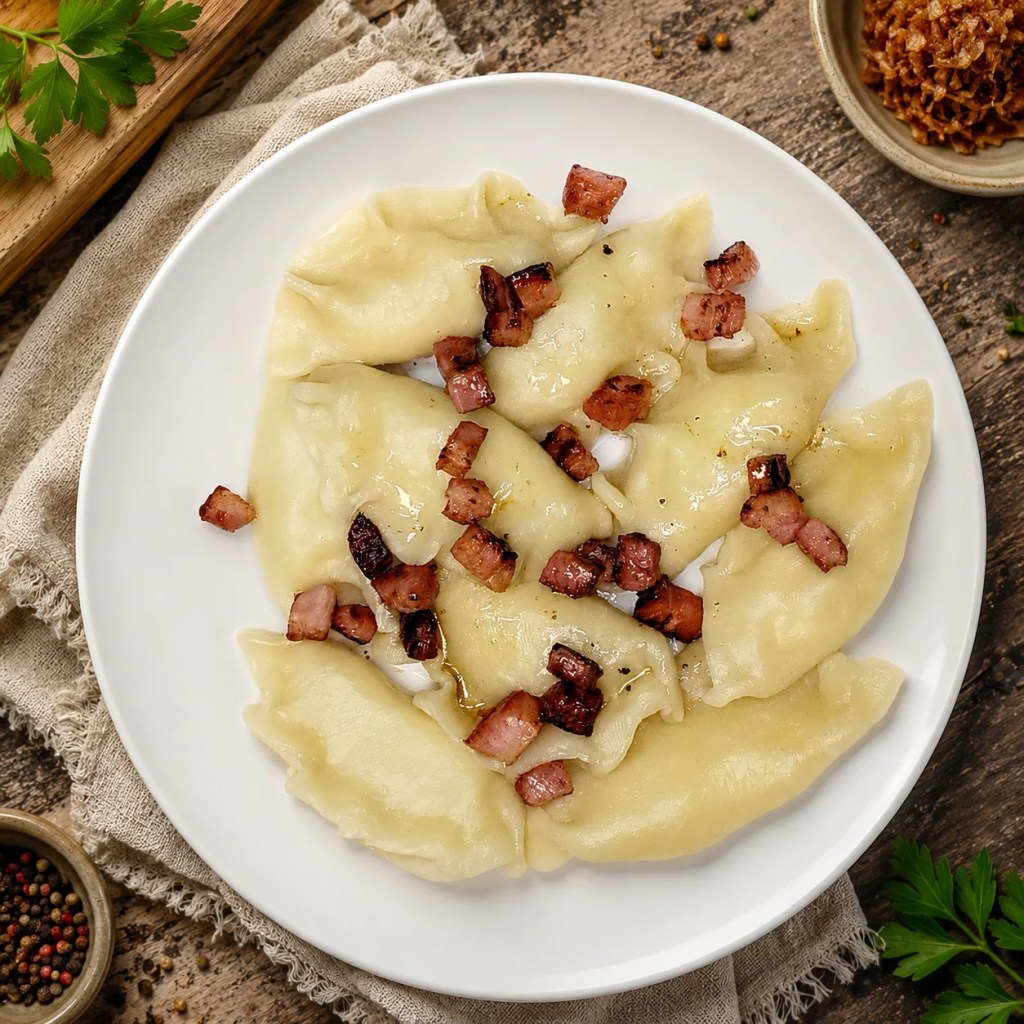 Easy Homemade Potato and Cheese&nbsp;Pierogi