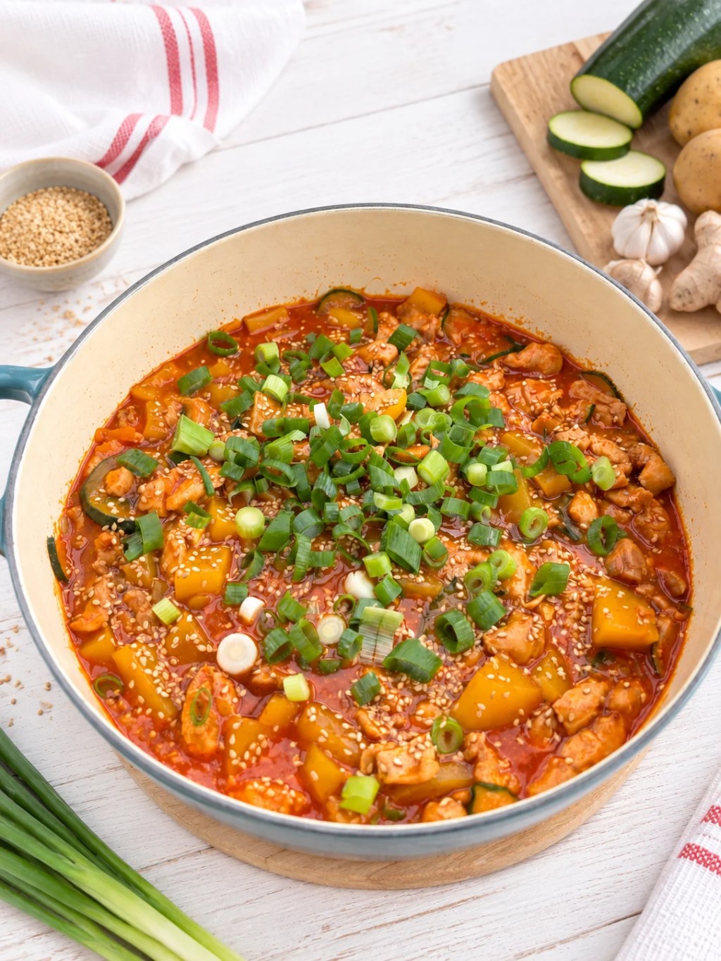 Gochujang Chicken Stew