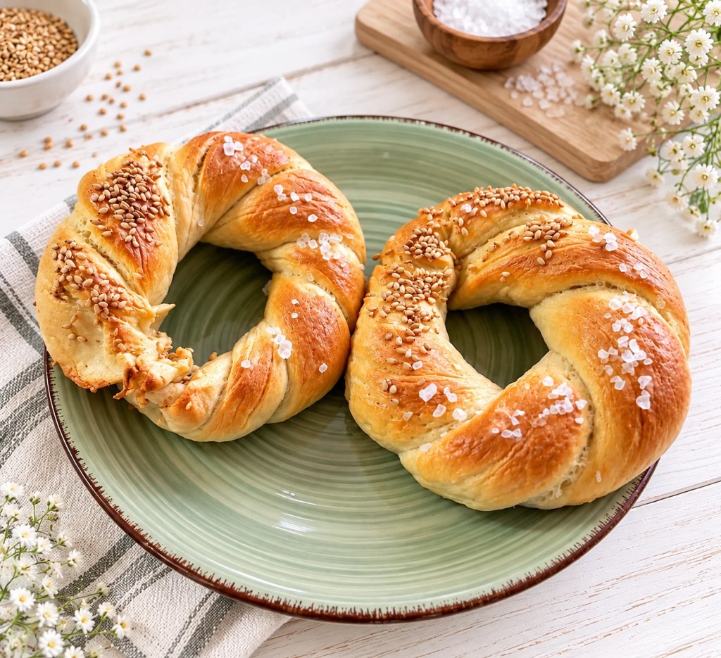 Homemade Polish Obwarzanki